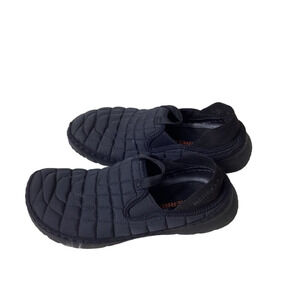 Merrell Hut Moc Black Quilted Slip on Loafers Size 6